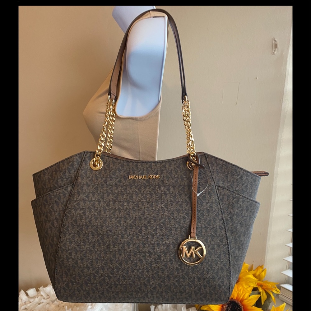 Michael kors LG CHAIN tote - Picture 1 of 9